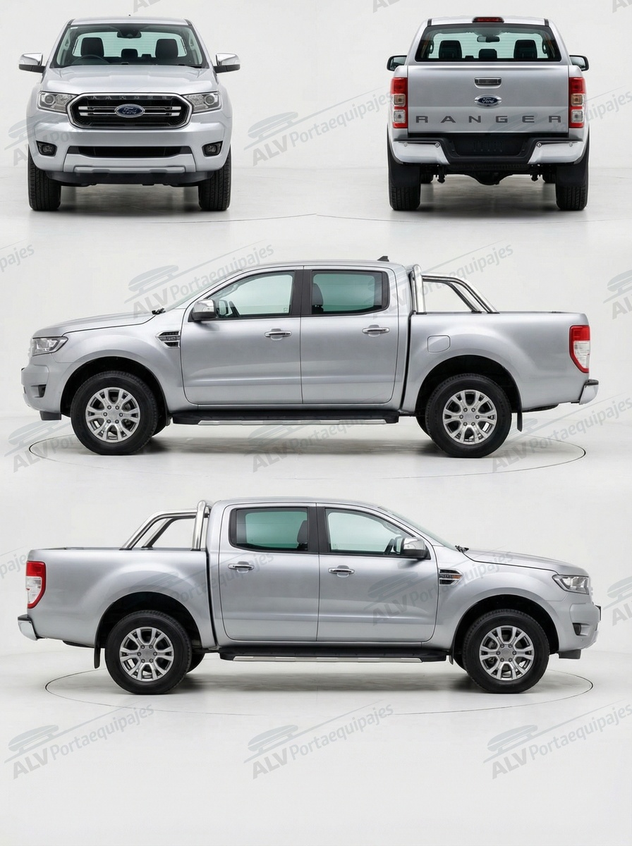 Ford Ranger cabina doble (T6/P375 - techo normal) (2019-->2022)