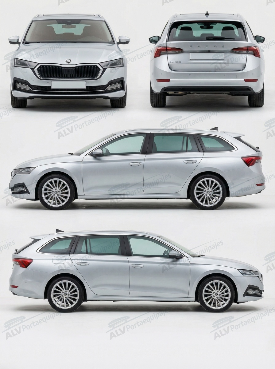 Skoda Octavia Combi (IV/NX - railing integrado) (2020-->)