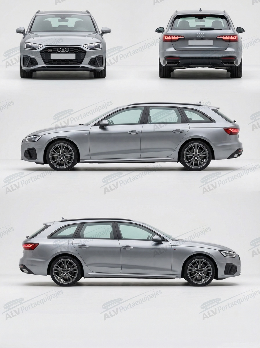 Audi A4 Allroad (B9.2 - railing) (2019-->)