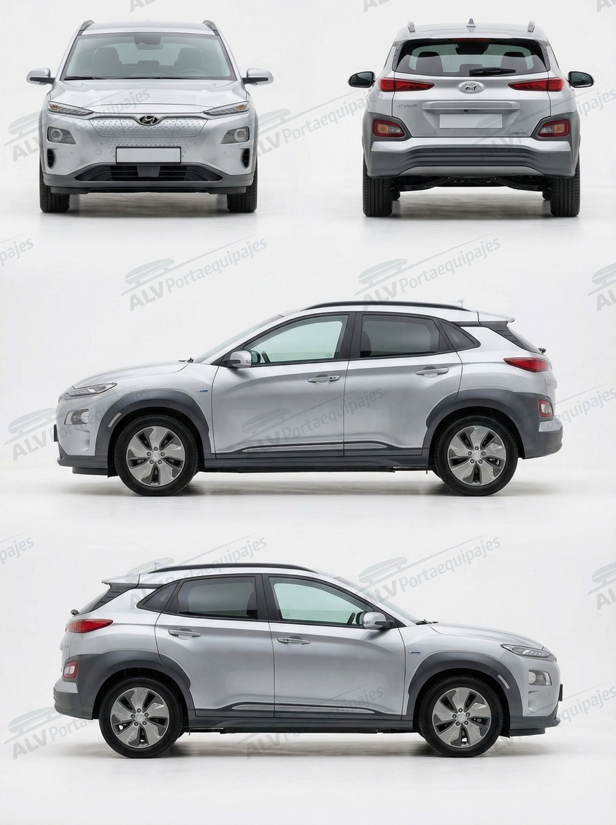 Hyundai Kauai 5p (I - railing integrado) (2017-->2023)