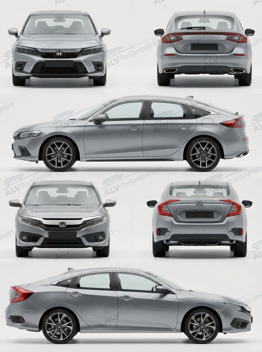 Honda Civic sed&aacute;n 4p (X - techo normal con techo de vidrio) (2017-->2022)