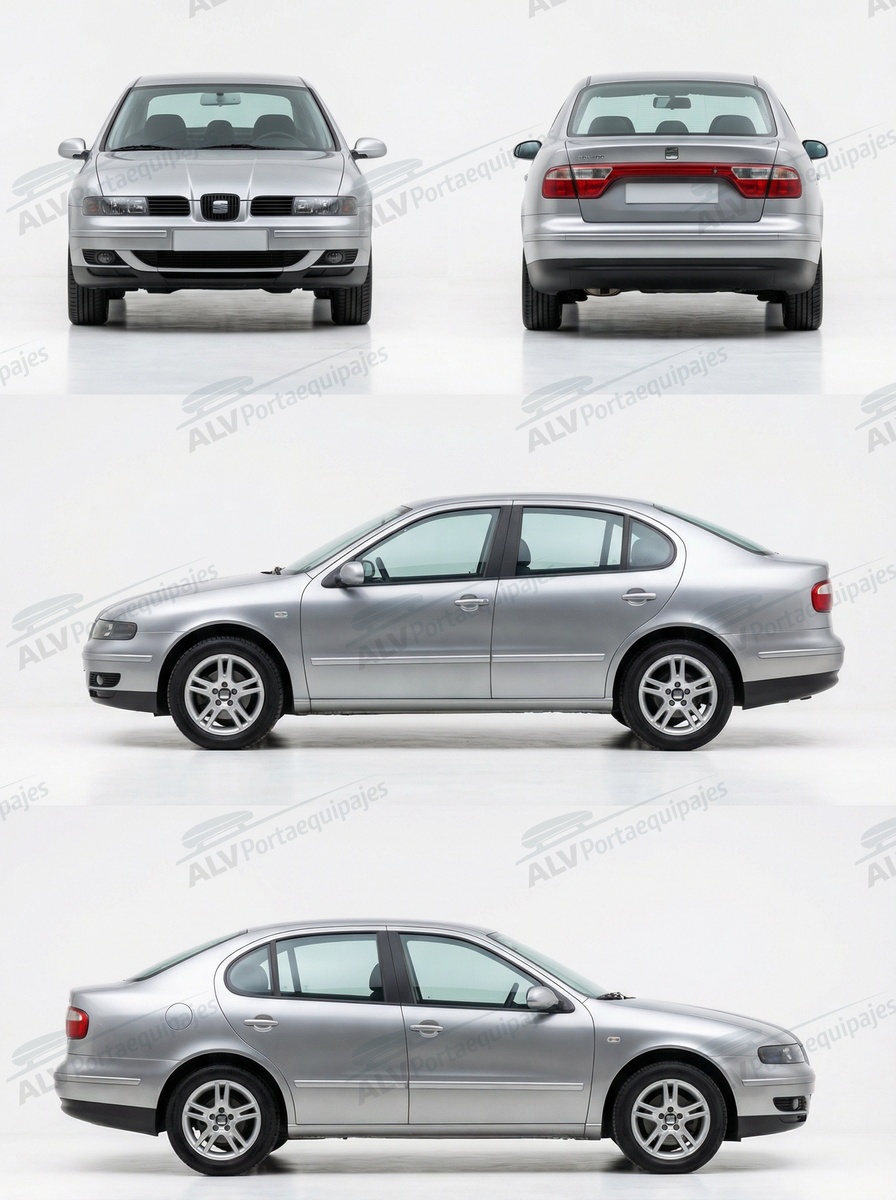 Seat Toledo sed&aacute;n 4p (II - fijaci&oacute;n pieza de aluminio) (1999-->2000)