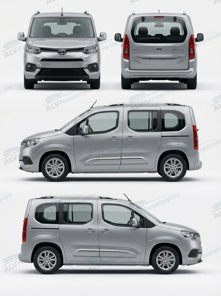 Toyota ProAce City L1 (I - railing) (2019-->)