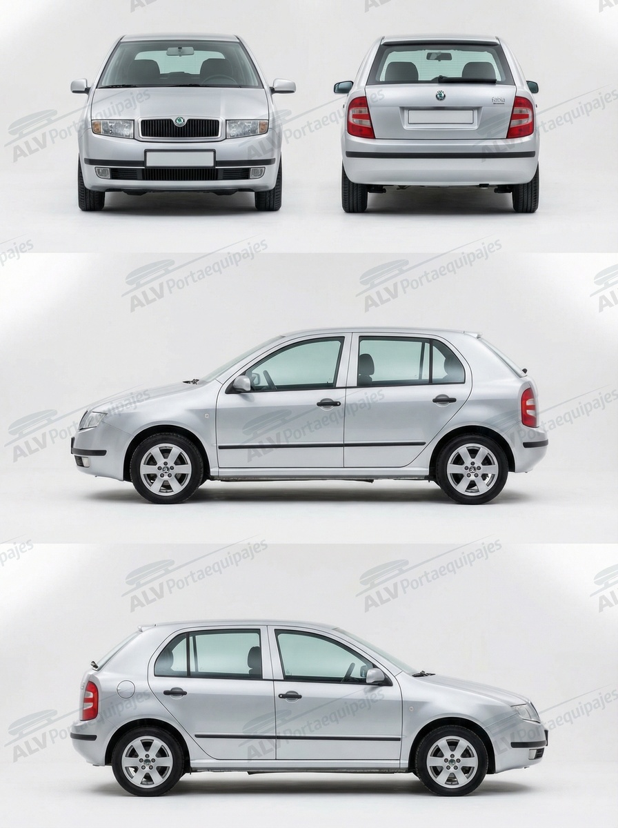 Skoda Fabia 5p (I/6Y - fixpoint) (2000-->2007)