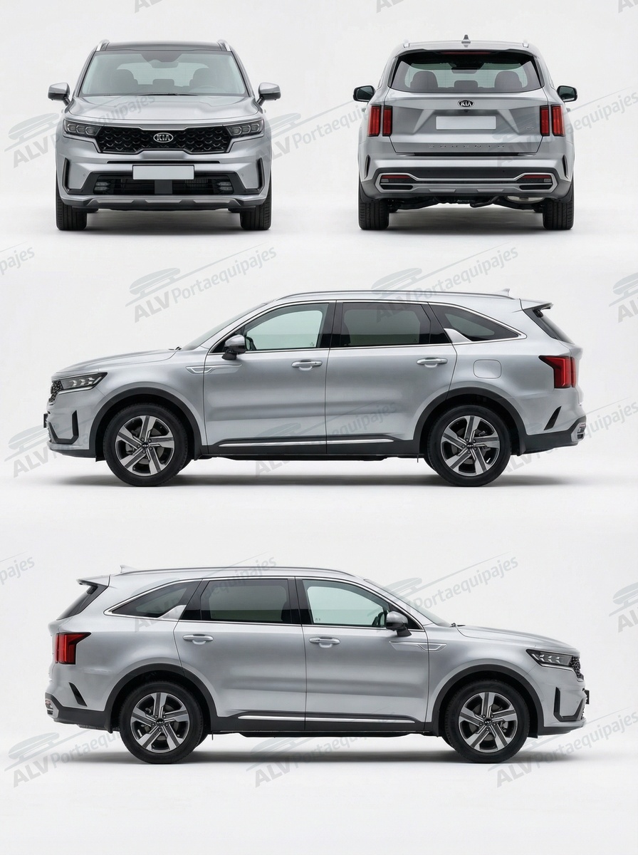 Kia Sorento 5p (IV/MQ4 - railing integrado) (2020-->)