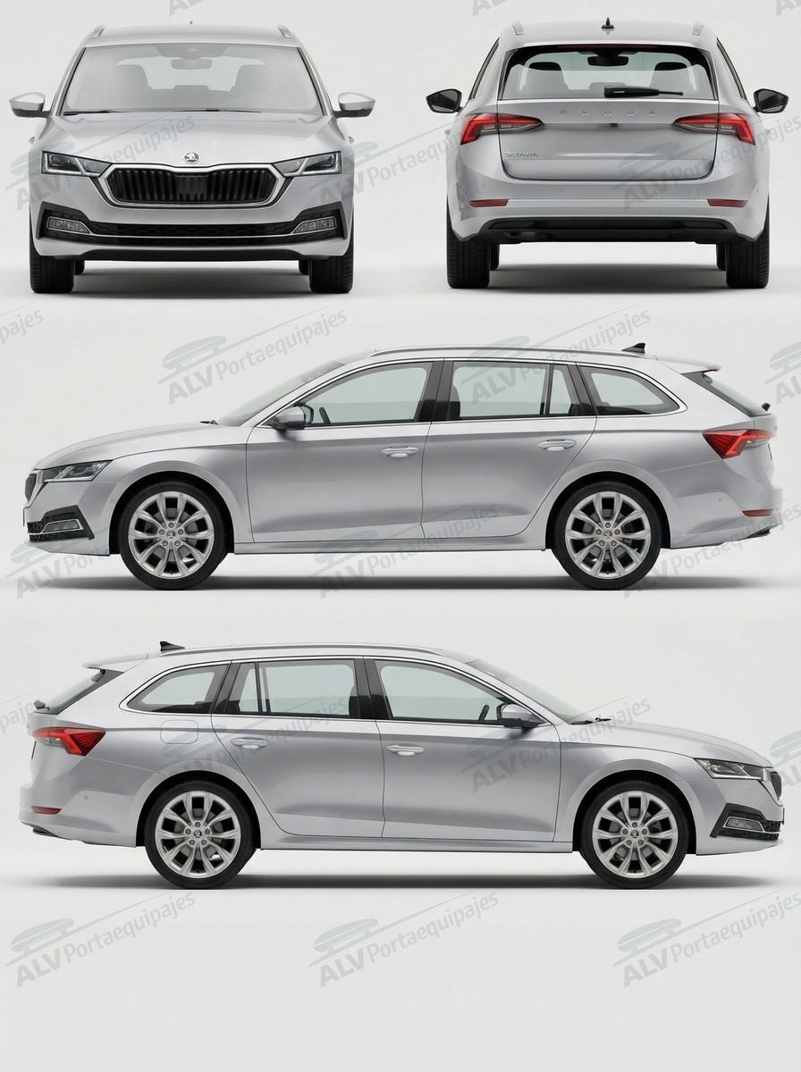Skoda Octavia Scout (IV - railing integrado) (2020-->)