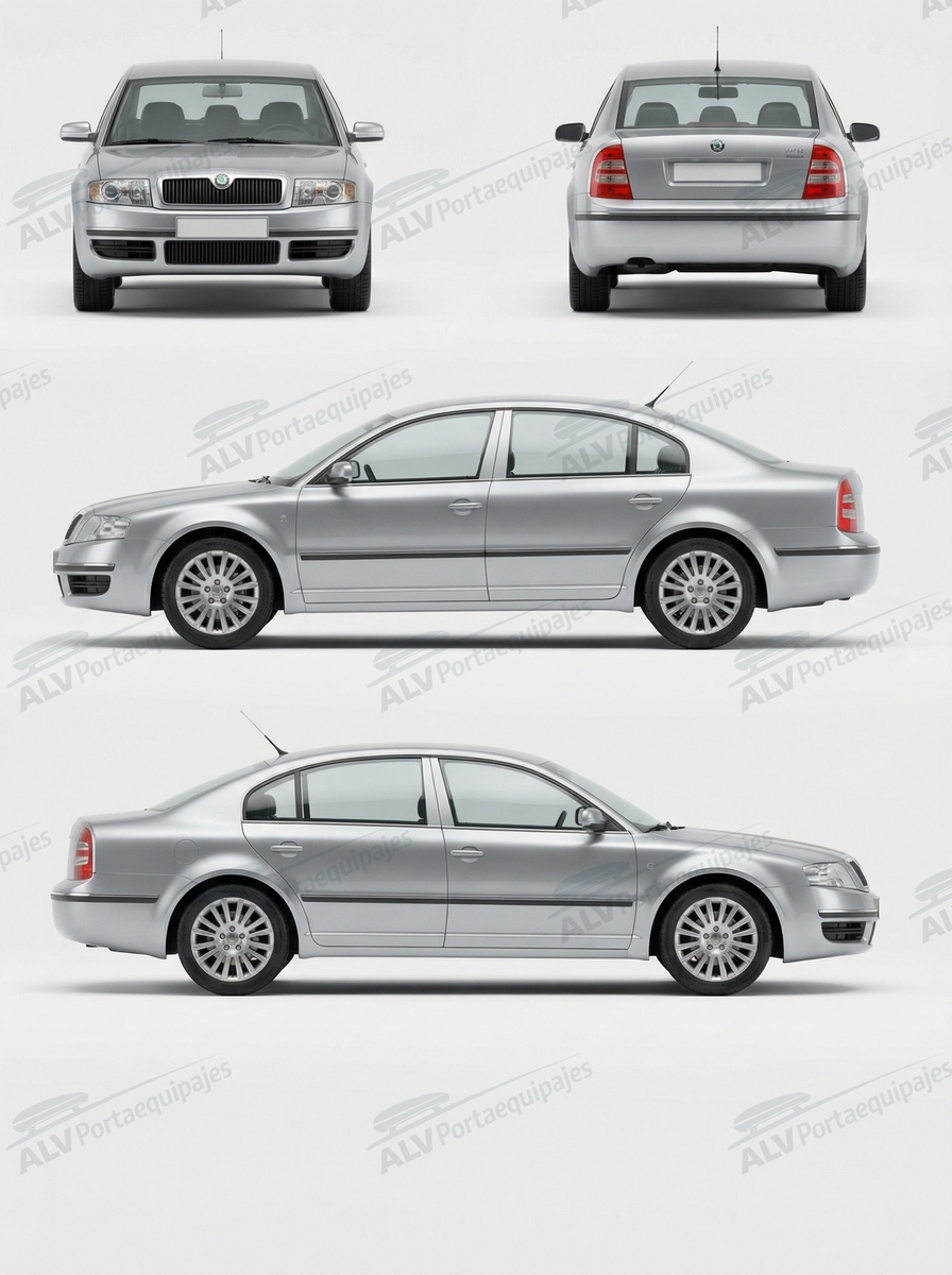 Skoda Superb sed&aacute;n 4p (I/B5(3U) - techo normal) (2002-->2008)