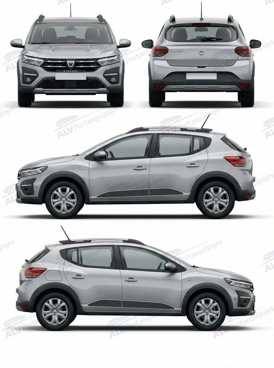 Dacia Sandero Stepway (III - railing) (2020-->)