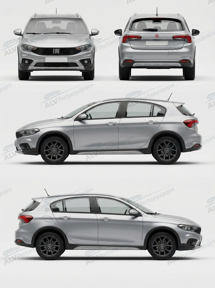 Fiat Tipo Cross (railing integrado) (2020-->)
