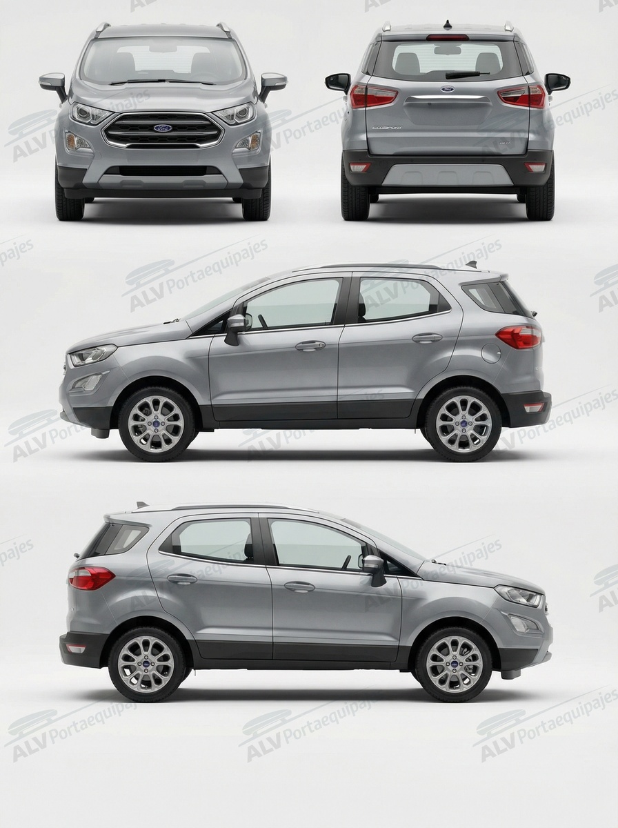 Ford EcoSport Active (railing integrado) (2020-->)