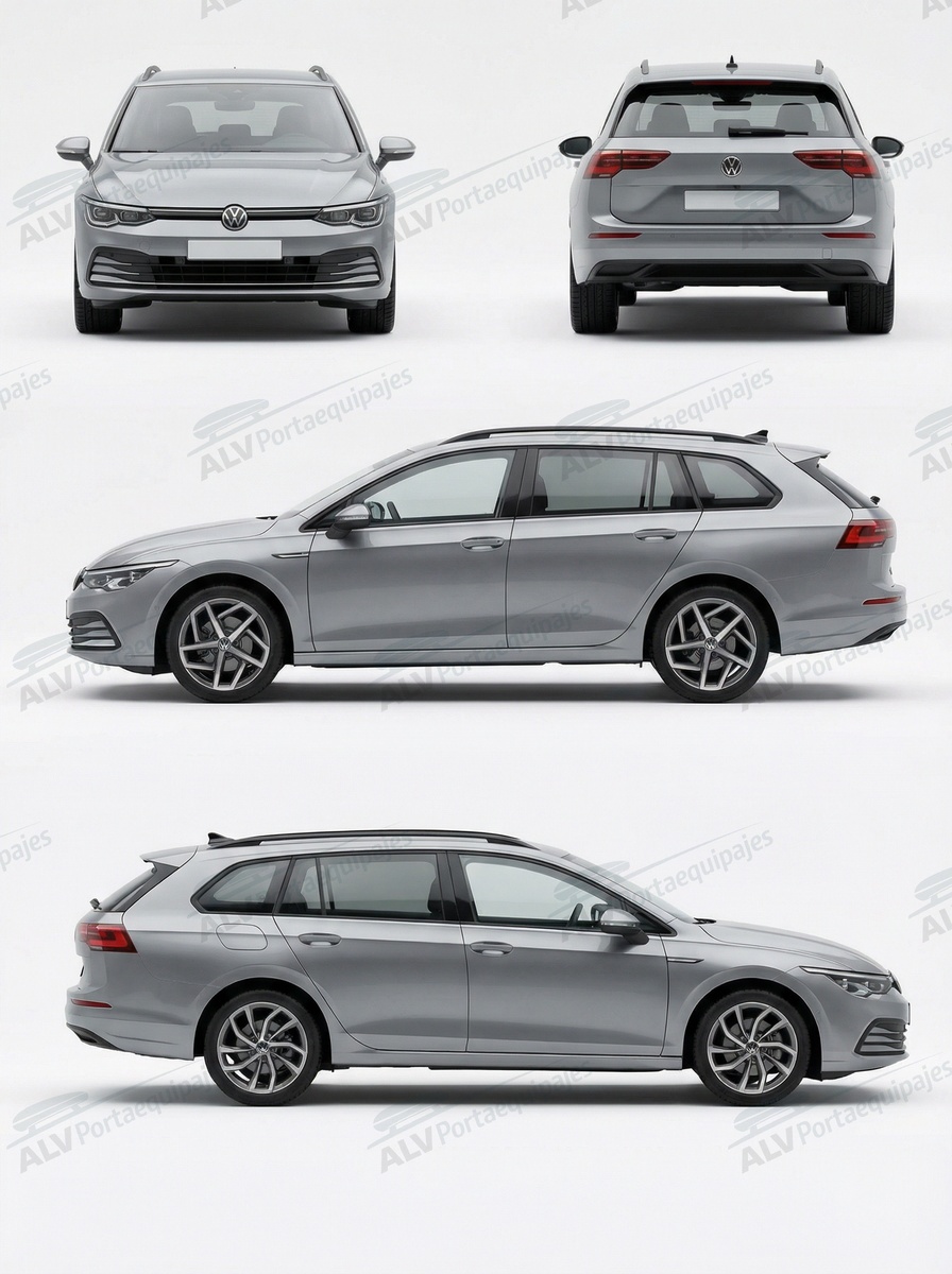 Volkswagen Golf Variant (VIII - railing) (2020-->)