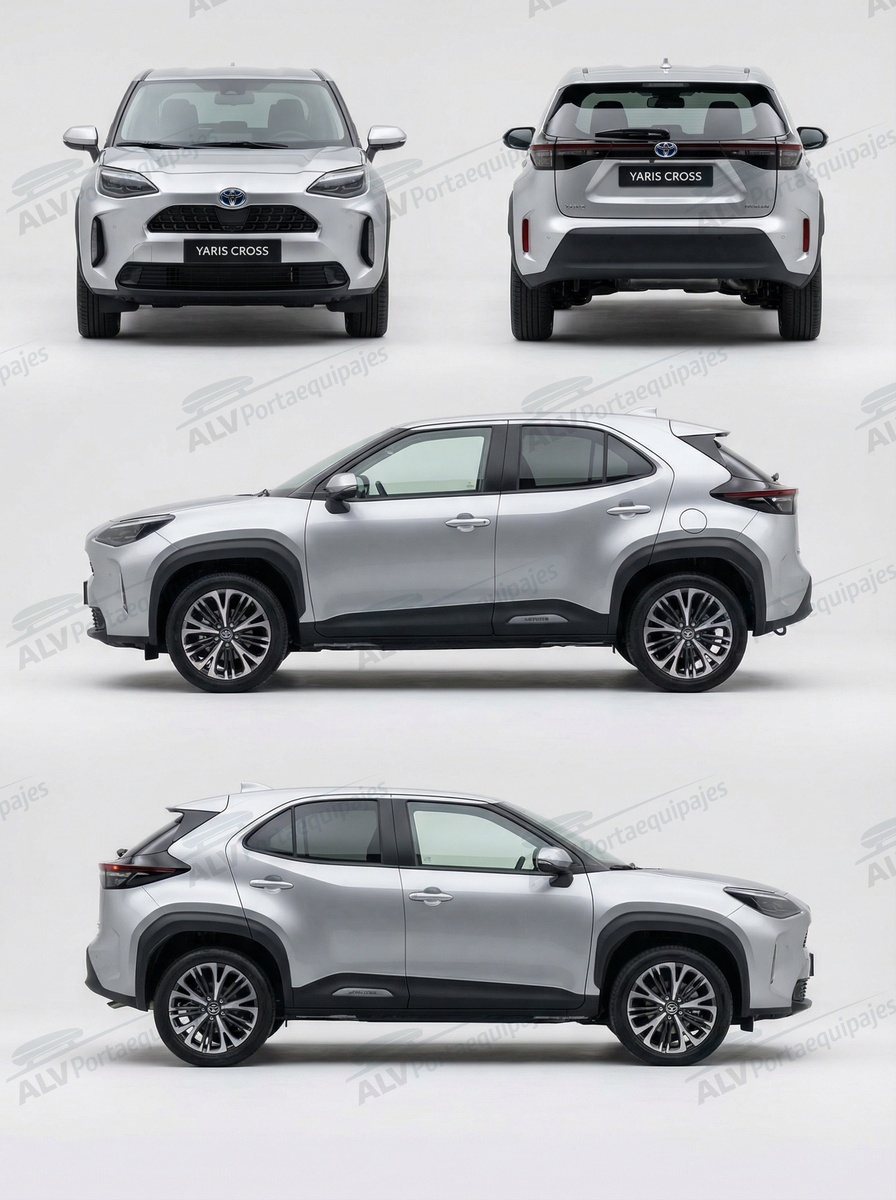 Toyota Yaris Cross 5p (XP210 - railing integrado) (2020-->)