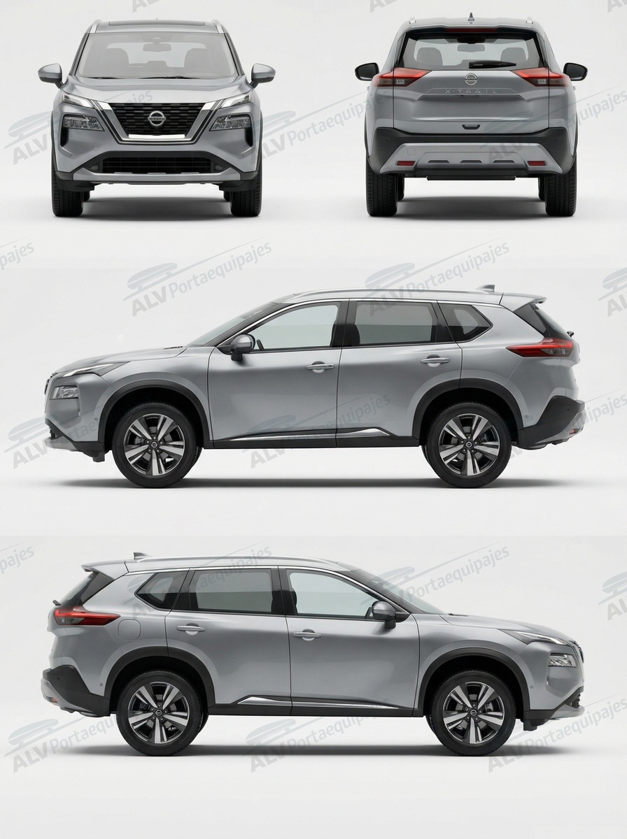 Nissan X-Trail 5p (IV/T33 - railing integrado) (2022-->)