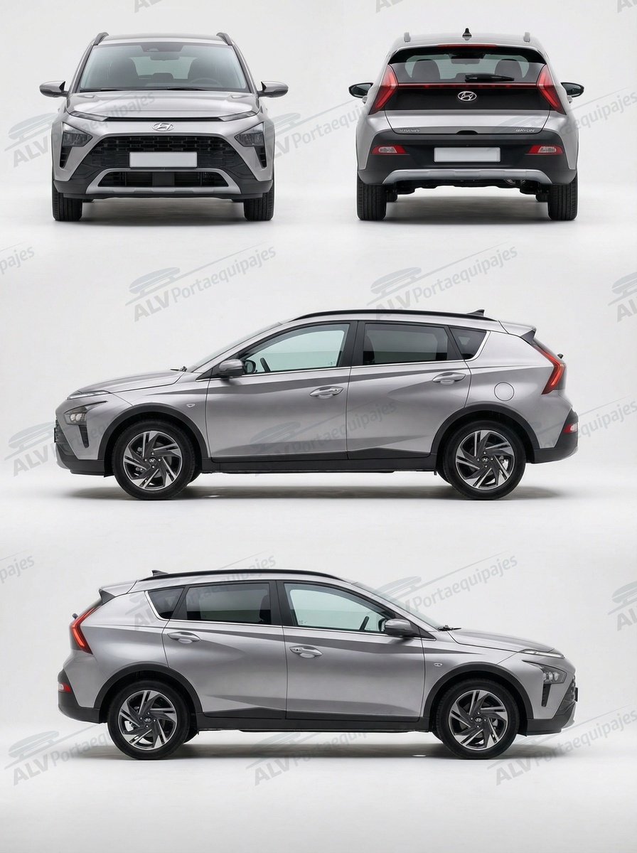 Hyundai Bayon 5p (I - railing integrado) (2021-->)