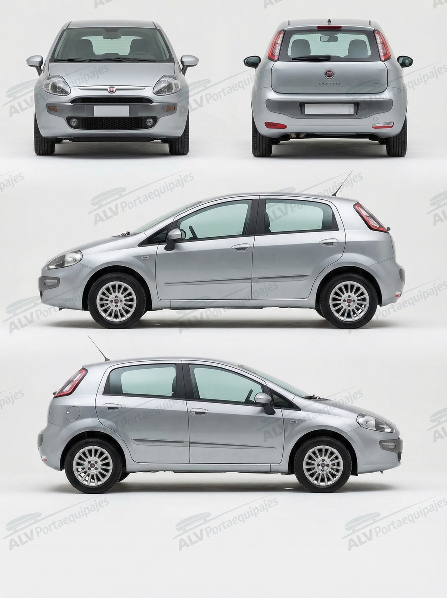 Fiat Punto Evo 5p (III/199 - techo normal) (2006-->2012)