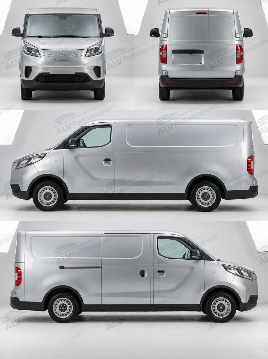 Maxus eDeliver 3 L2/ LWB largo (I - necesario perforar el techo) (2020-->)