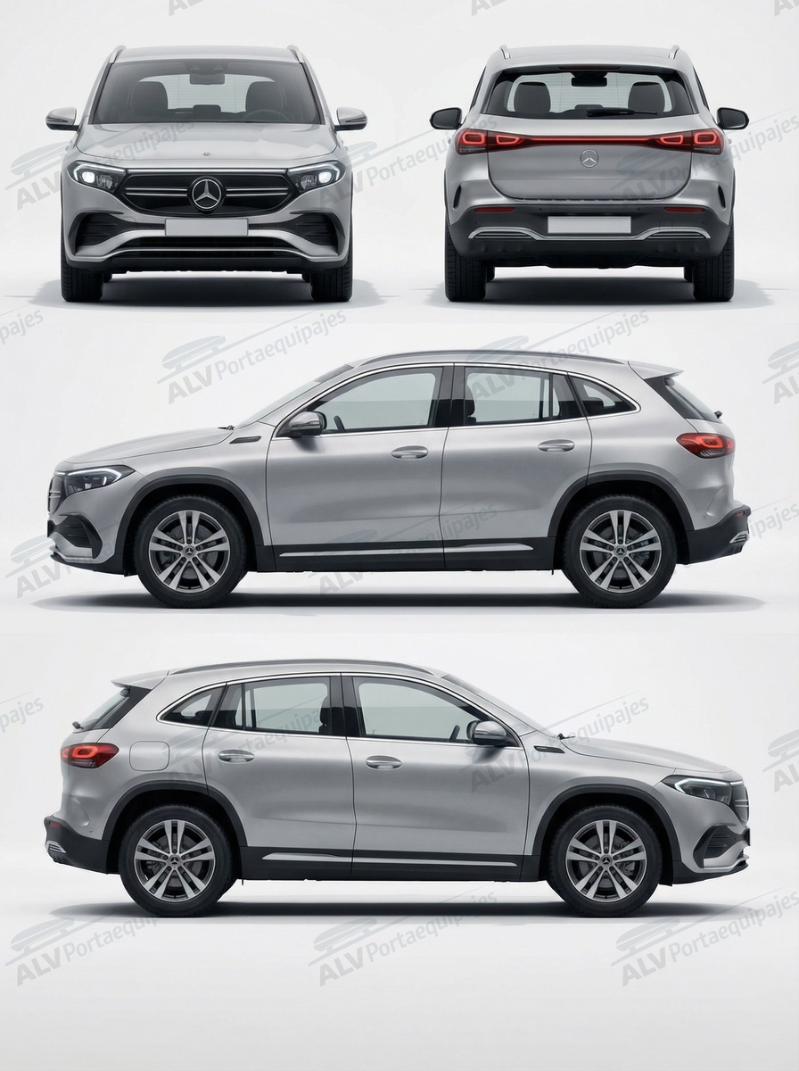 Mercedes EQA 5p (H243 - railing integrado) (2021-->)