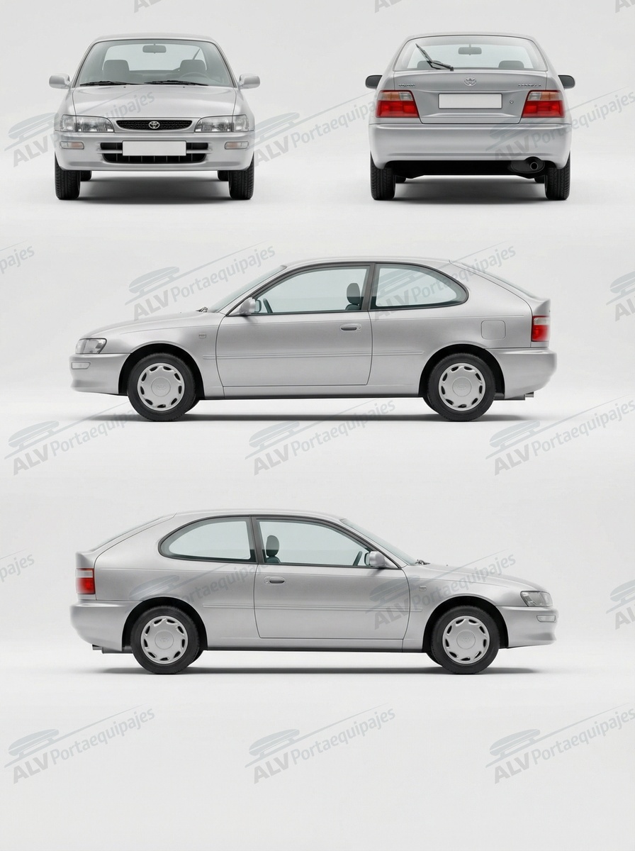 Toyota Corolla 3p (E100 - vierteaguas) (1993-->2002)
