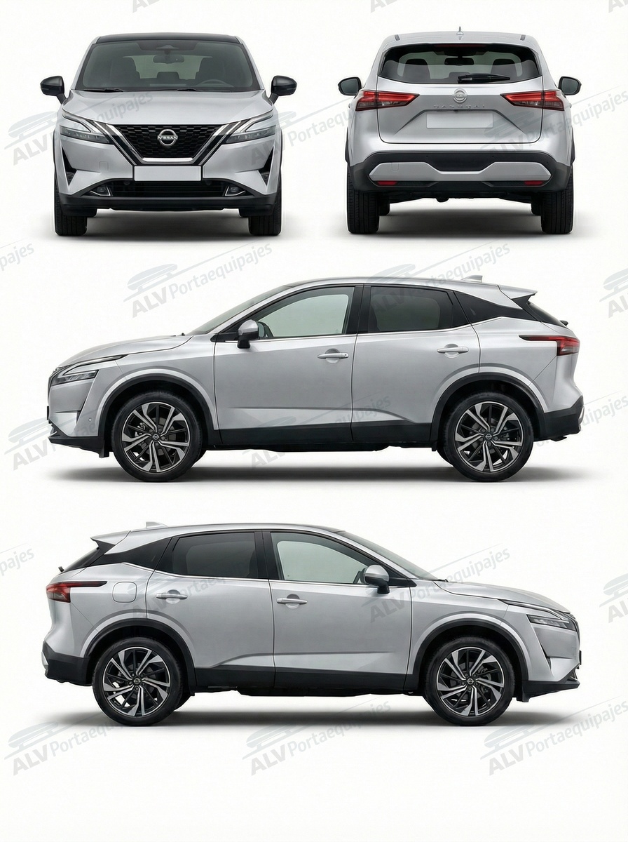 Nissan Qashqai 5p (III/J12 - techo normal) (2021-->)