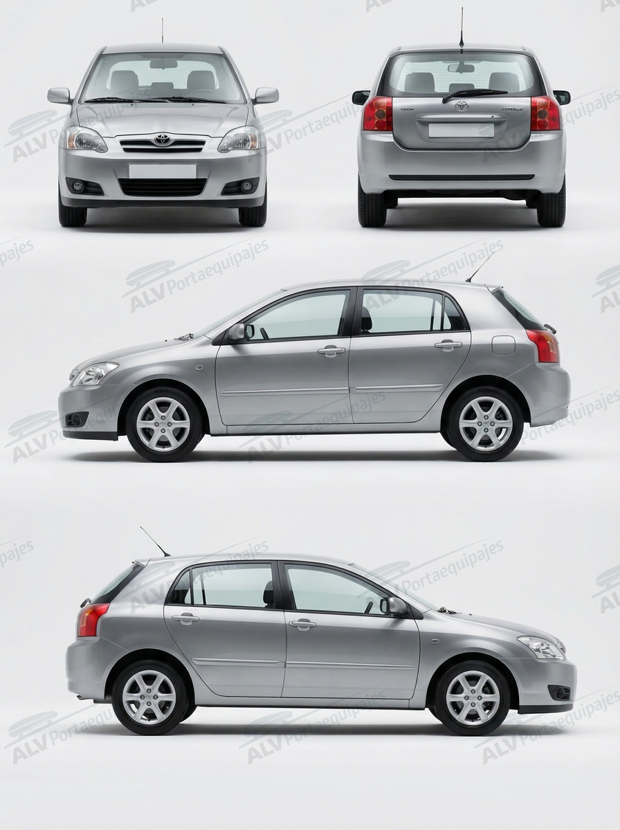 Toyota Corolla 5p (E120 - techo normal) (2002-->2004)