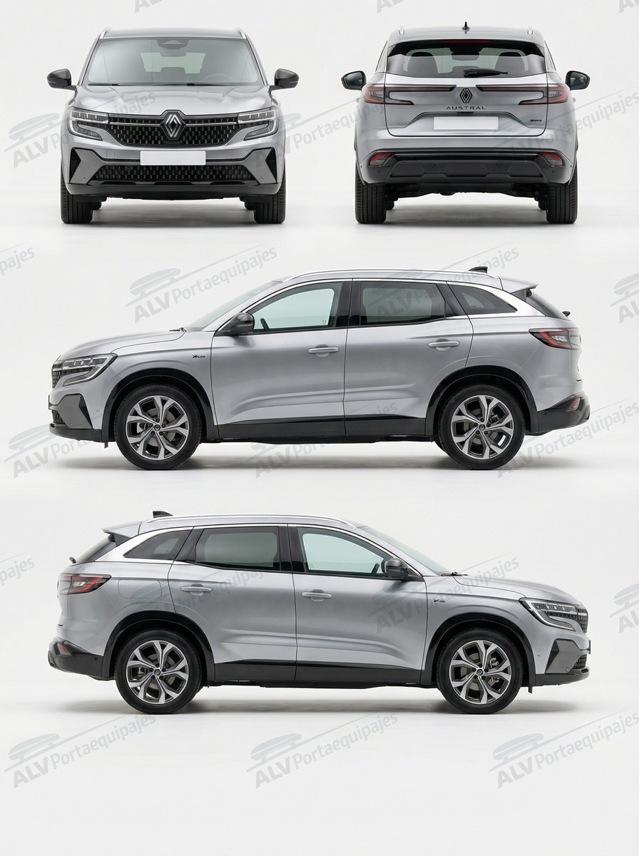 Renault Austral 5p (railing integrado) (2022-->)
