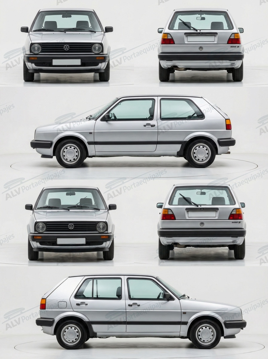 Volkswagen Golf 3/5p (I-II - vierteaguas) (1974-->1992)