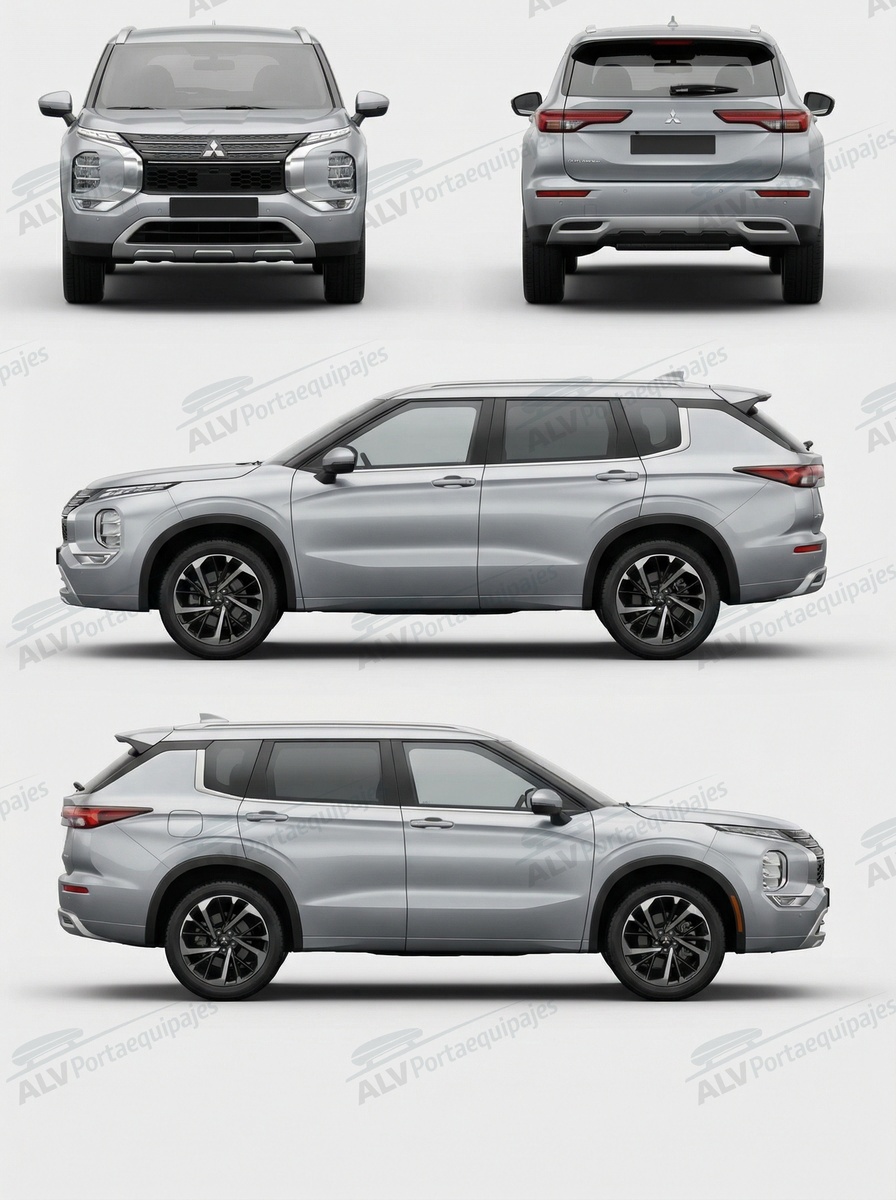 Mitsubishi Outlander 5p (IV- railing integrado) (2022-->)