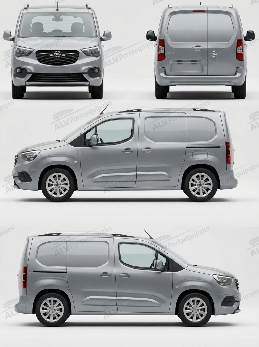 Opel / Vauxhall Combo-e  (E - railing) (2018-->)