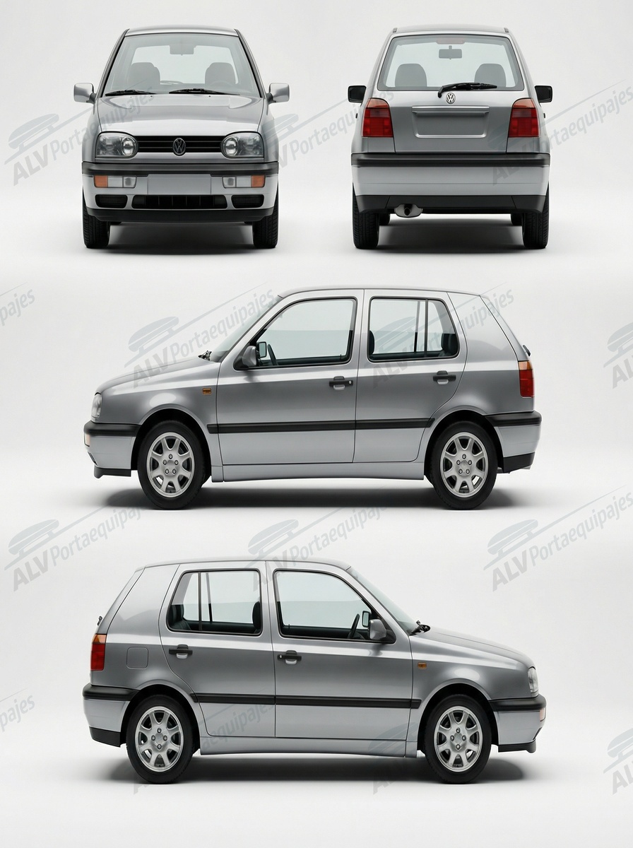 Volkswagen Golf 3p (III - techo normal) (1992-->1998)