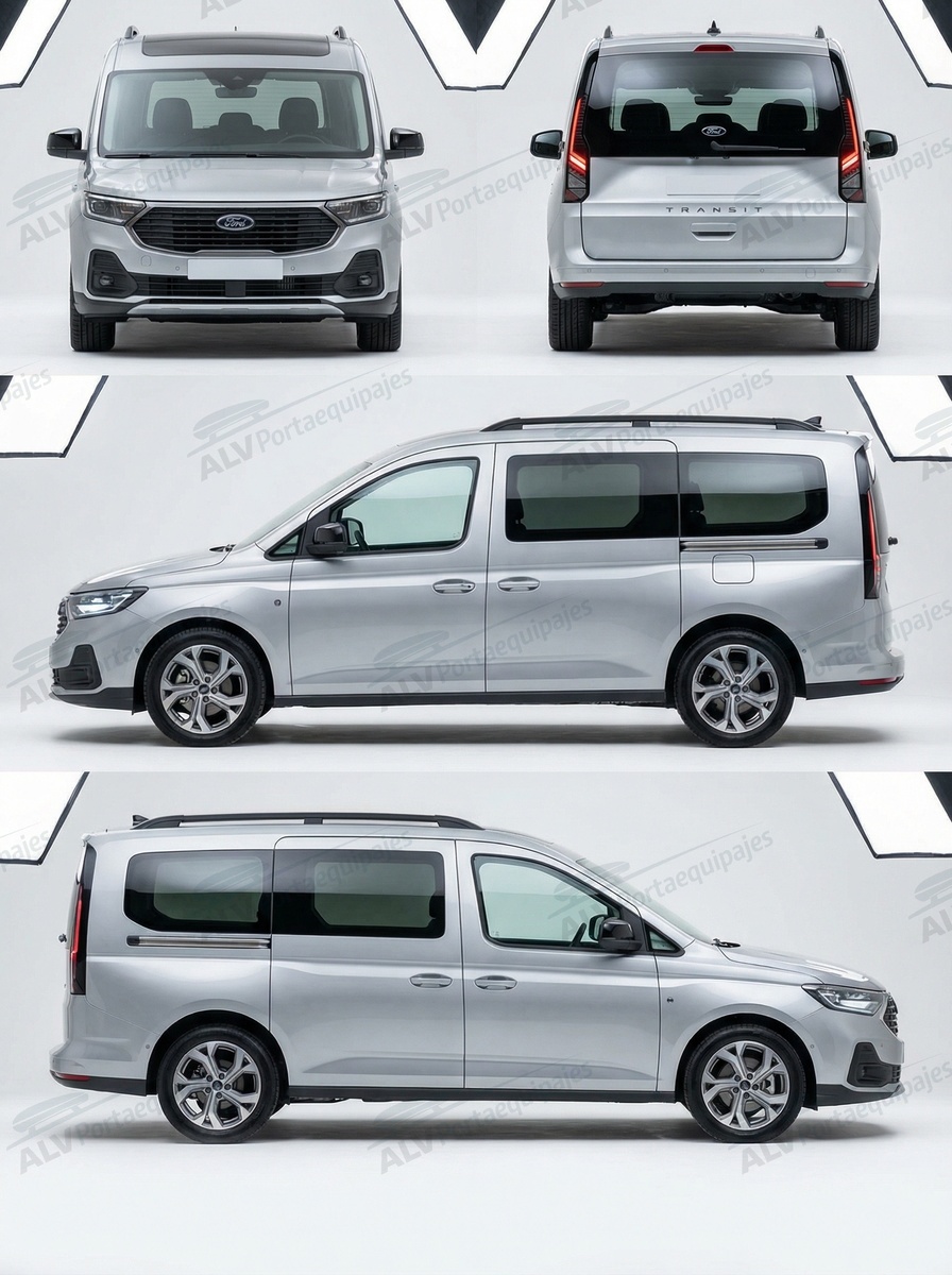 Ford Connect III L2/Grand (railing) (2022-->)