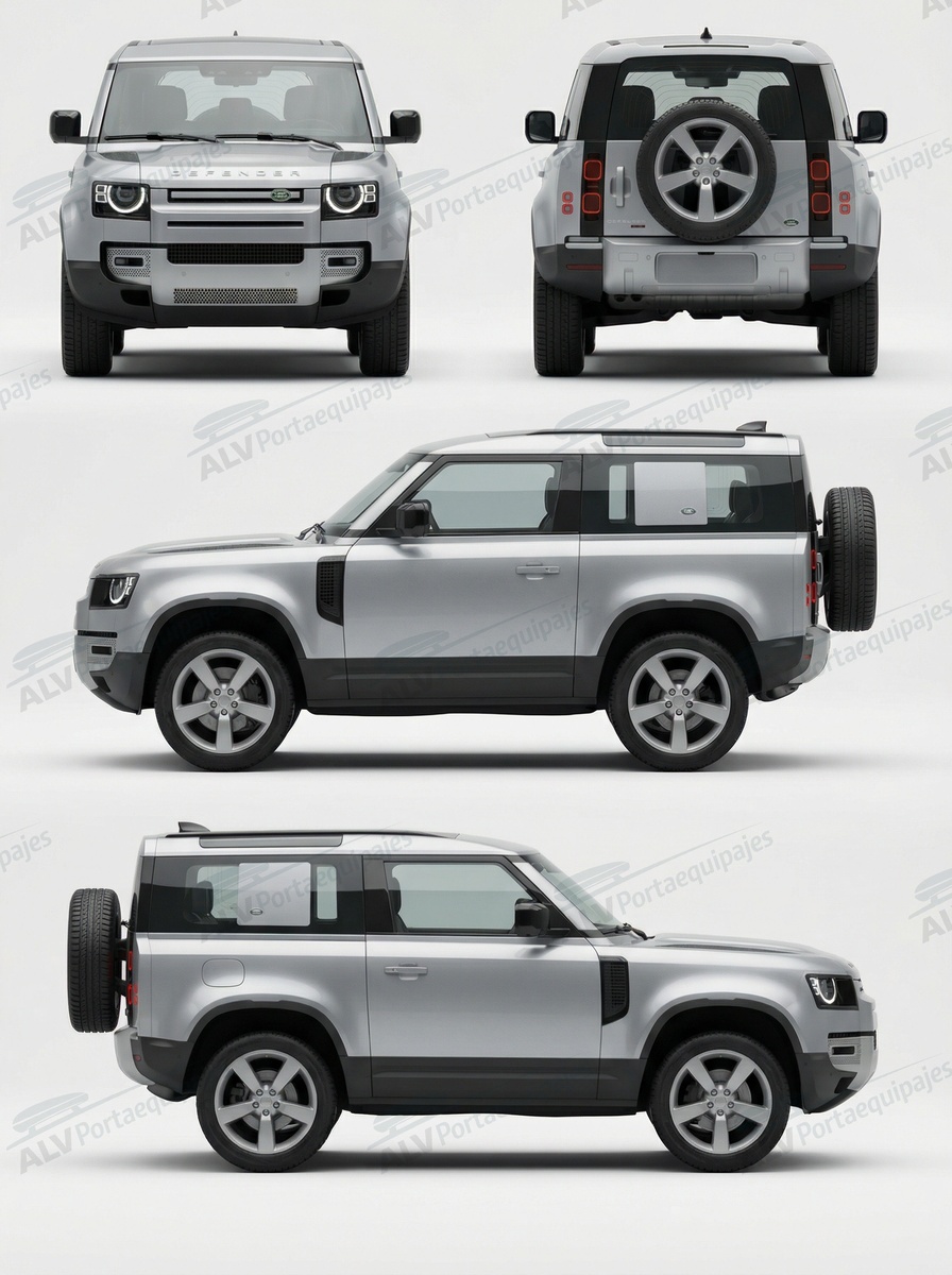 Land Rover Defender 3p (90 - T-Track) (2020-->)