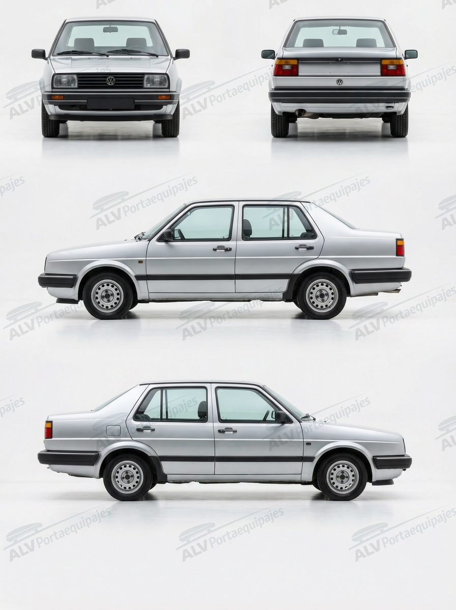 Volkswagen Jetta sed&aacute;n 4p (I-II - vierteaguas) (1979-->1992)