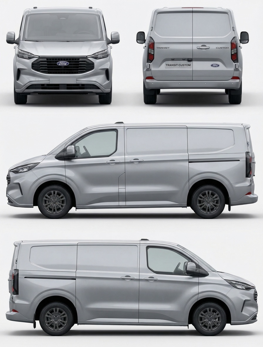 Ford Custom Transit L1H1 (2023-->)