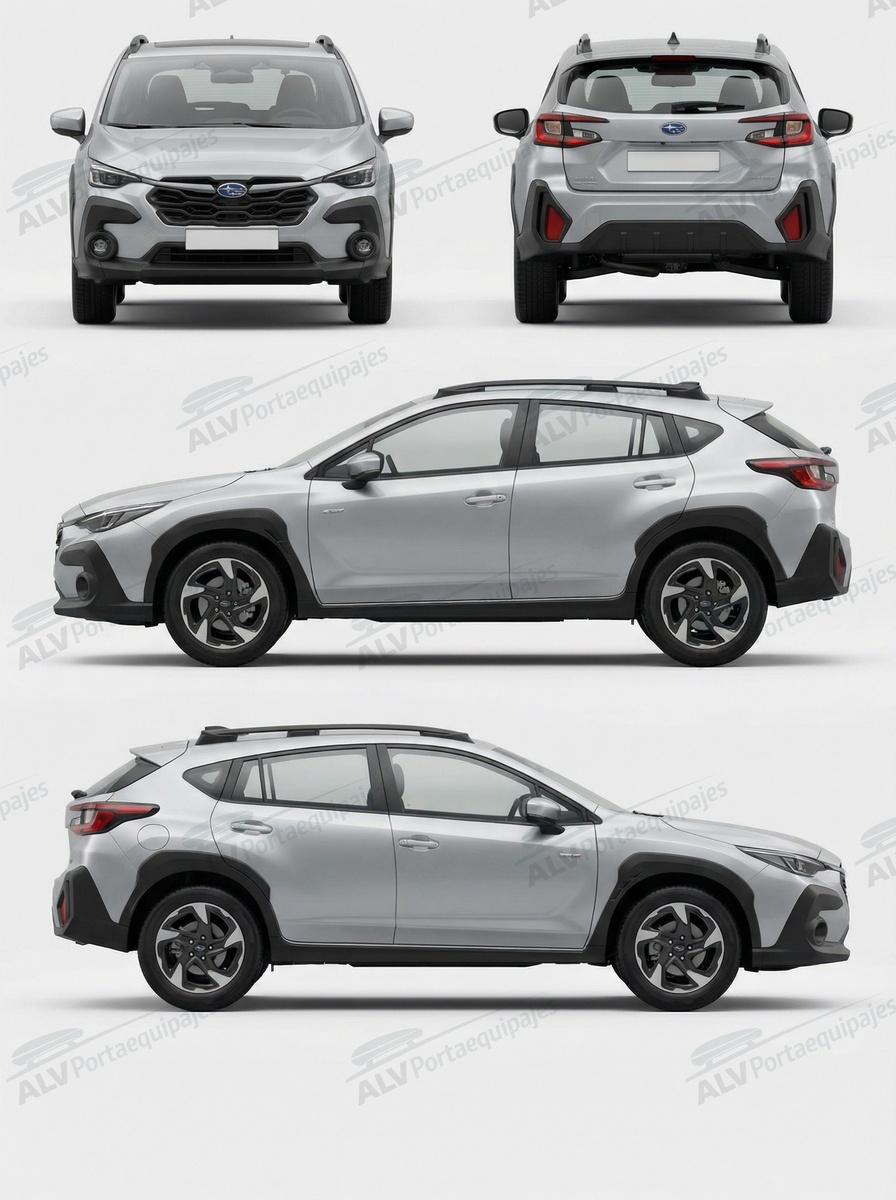 Subaru XV Crosstrek 5p (V - railing) (2017-->2023)