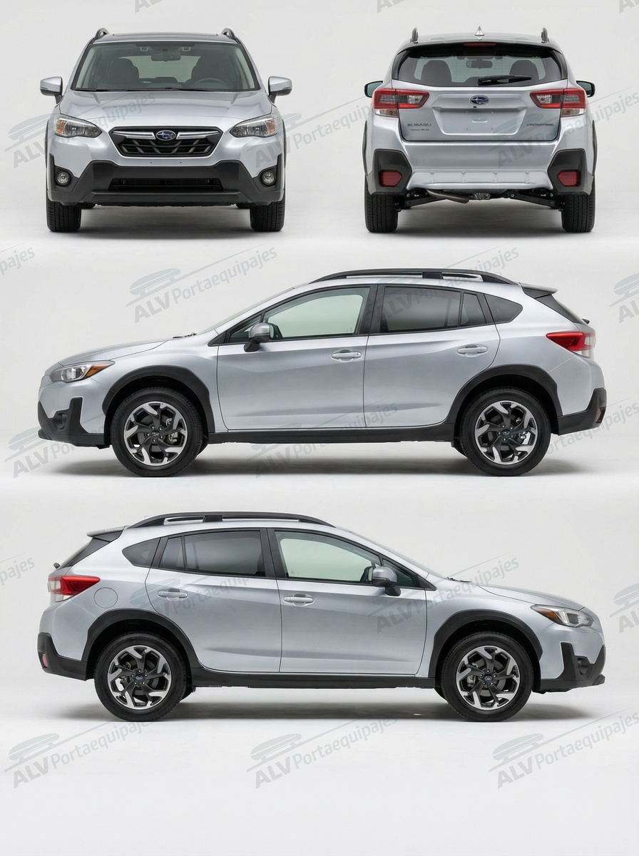 Subaru Crosstrek 5p (II - railing) (2017-->2023)