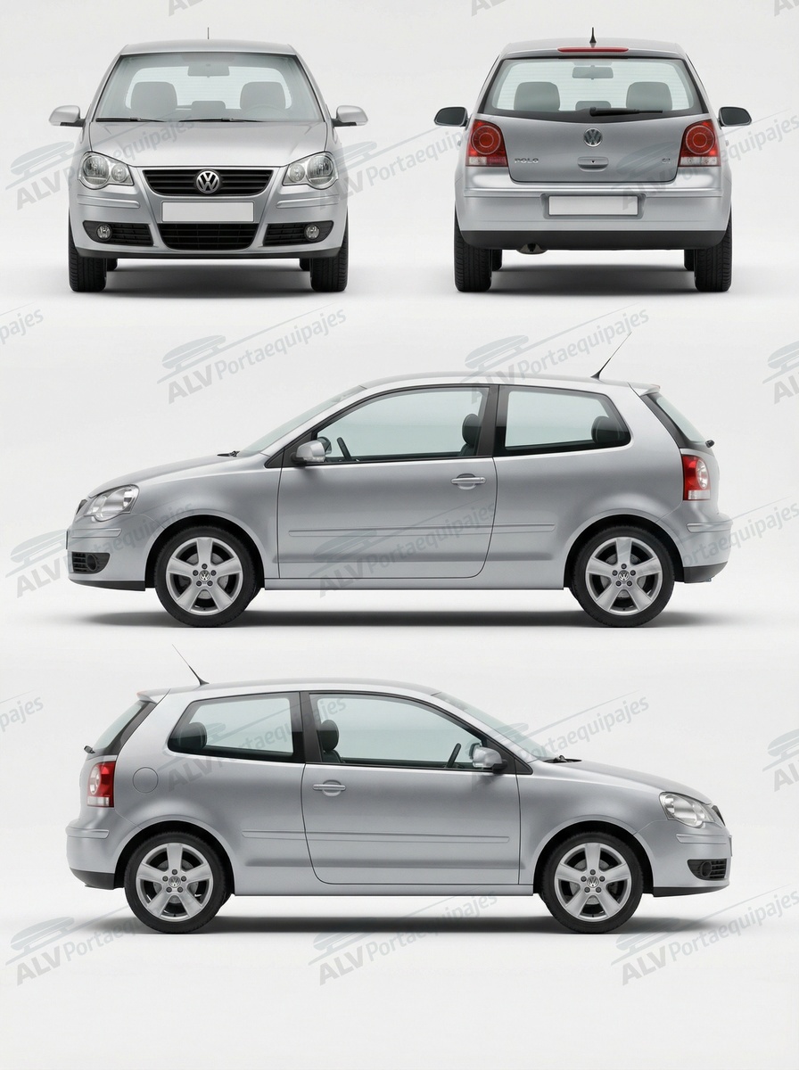 Volkswagen Polo 3p (IV/9N - techo normal) (2002-->2009)