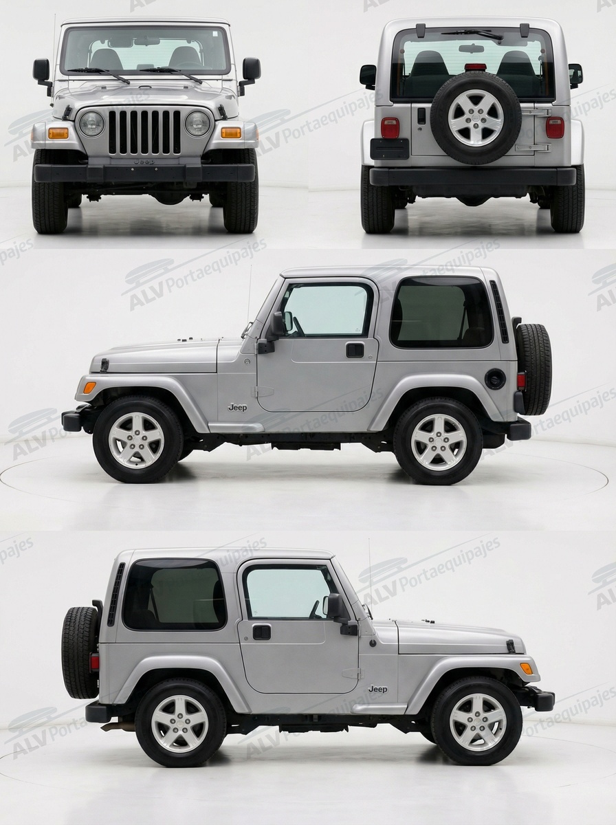 Jeep Wrangler 2p (TJ - techo duro) (1996-->2006)
