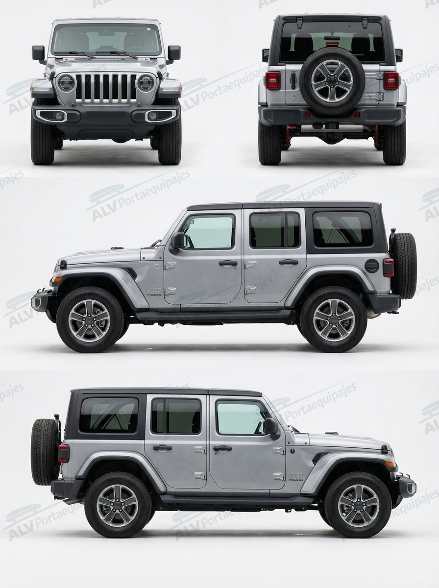 Jeep Wrangler 4p (JL - techo duro) (2018-->)