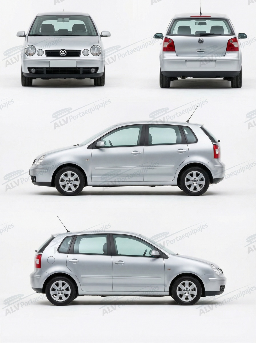 Volkswagen Polo 5p (IV/9N - techo normal) (2002-->2009)