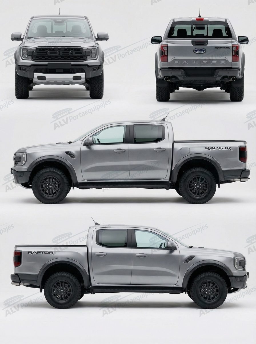 Ford Ranger Raptor - cabina doble (T6/P703 - techo normal) (2022-->)