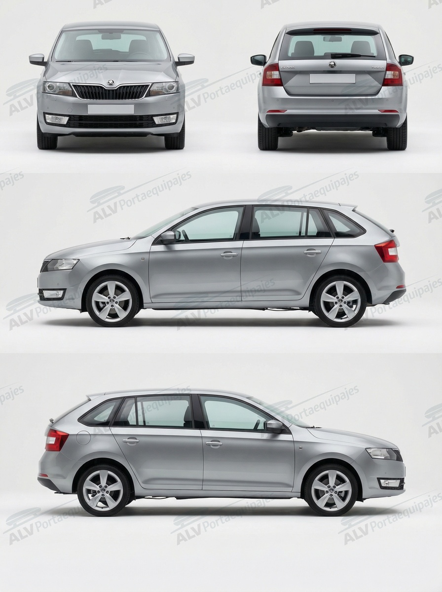Skoda Rapid Spaceback (NH1 - techo normal) (2013-->)