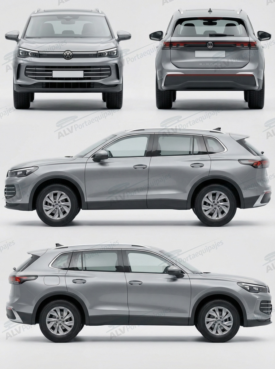 Volkswagen Tiguan 5p (III - railing) (2024-->)