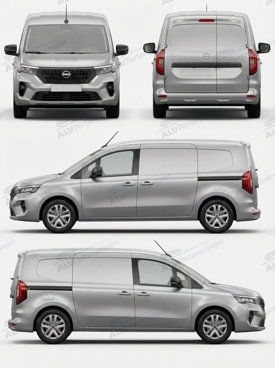 Nissan Townstar larga (II - puertas traseras) (2021-->)