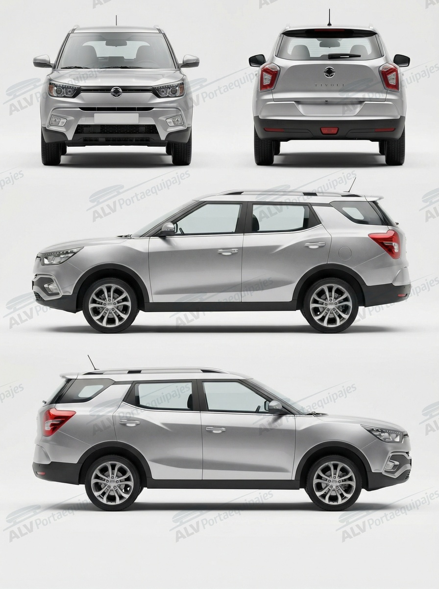 Ssangyong Tivoli Grand 5p MPV (railing) (2016-->)