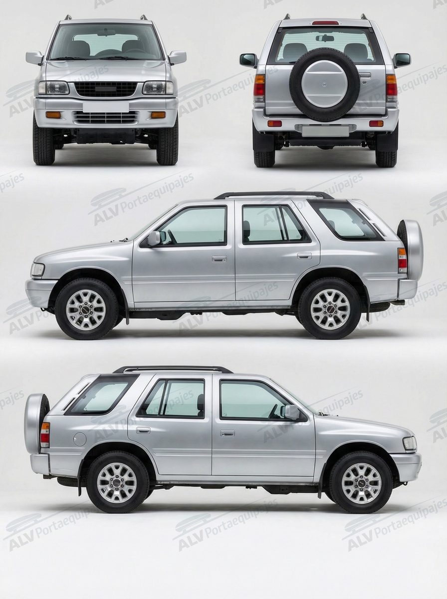 Opel / Vauxhall Frontera 5p (A - railing) (1992-->1998)