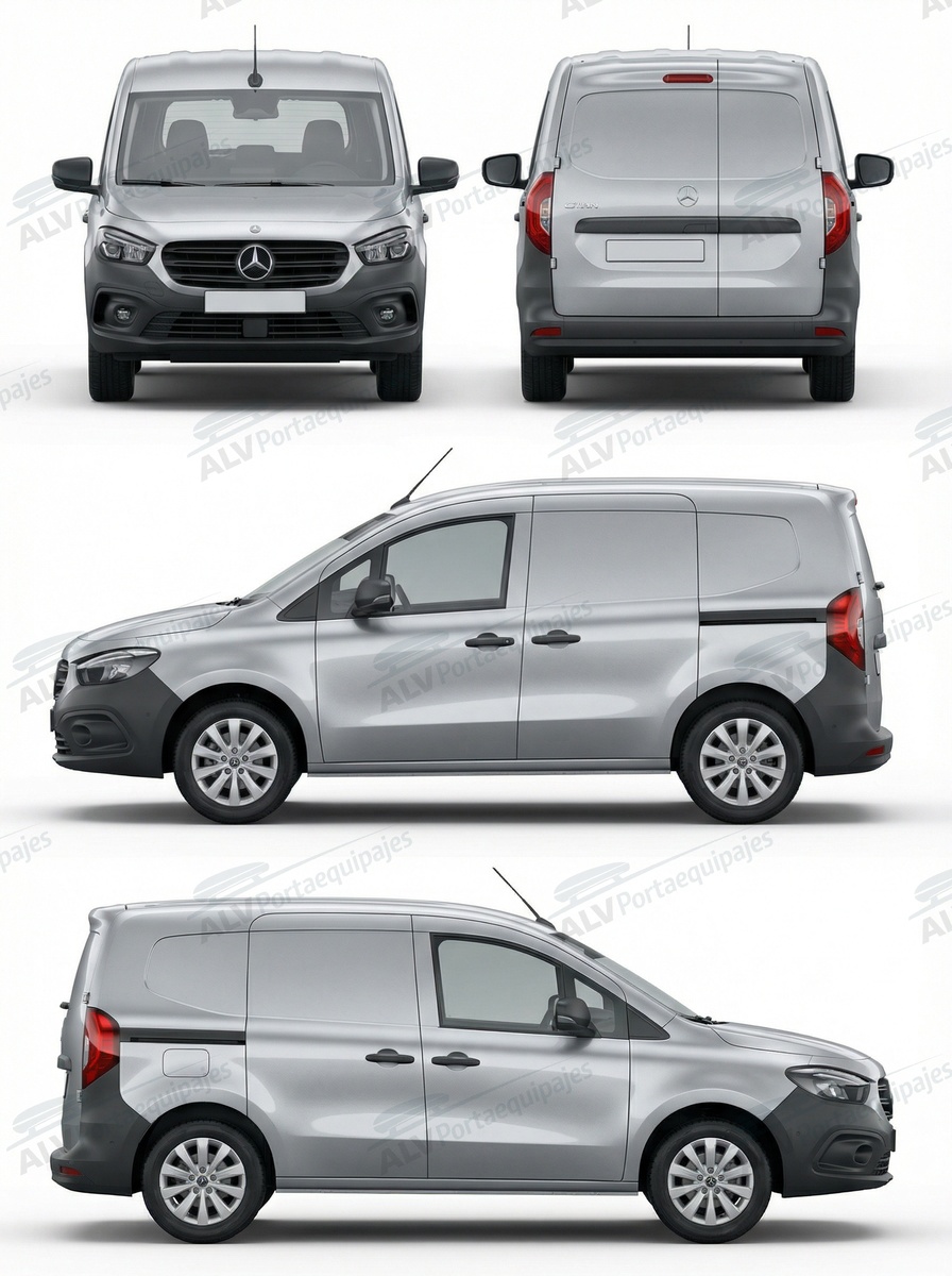 Mercedes eCitan est&aacute;ndar (II/W420 - puertas traseras) (2021-->)