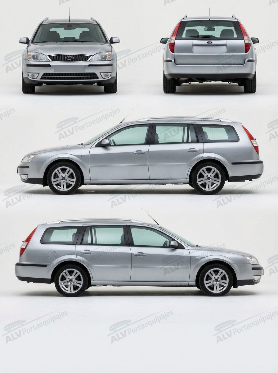 Ford Mondeo Wagon (III - railing) (2003-->2007)