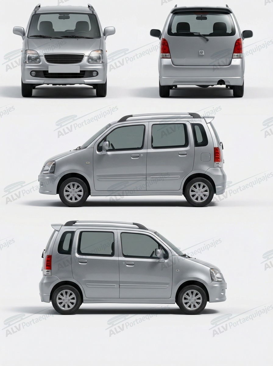 Opel / Vauxhall Agila 5p MPV (A - railing) (2000-->2008)