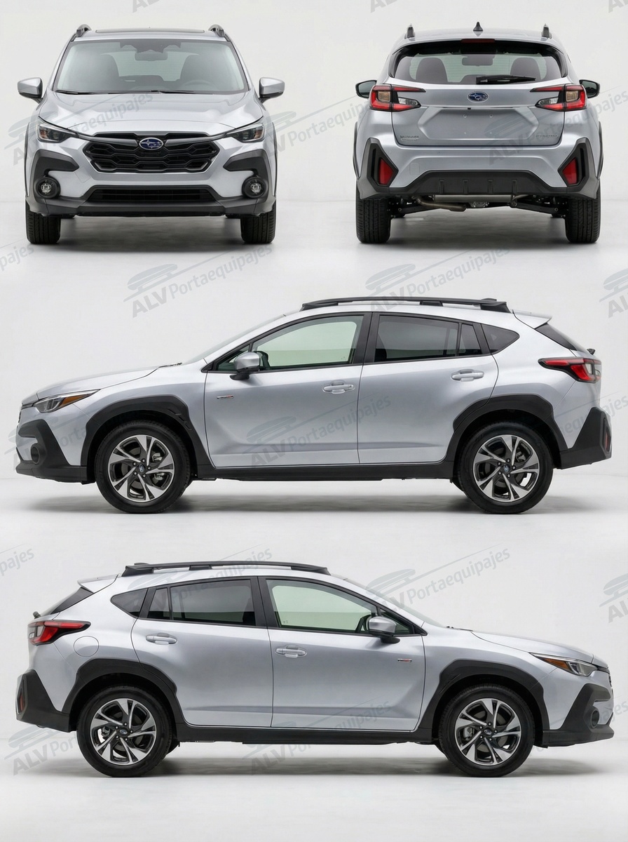 Subaru Crosstrek 5p (III - railing) (2023-->)