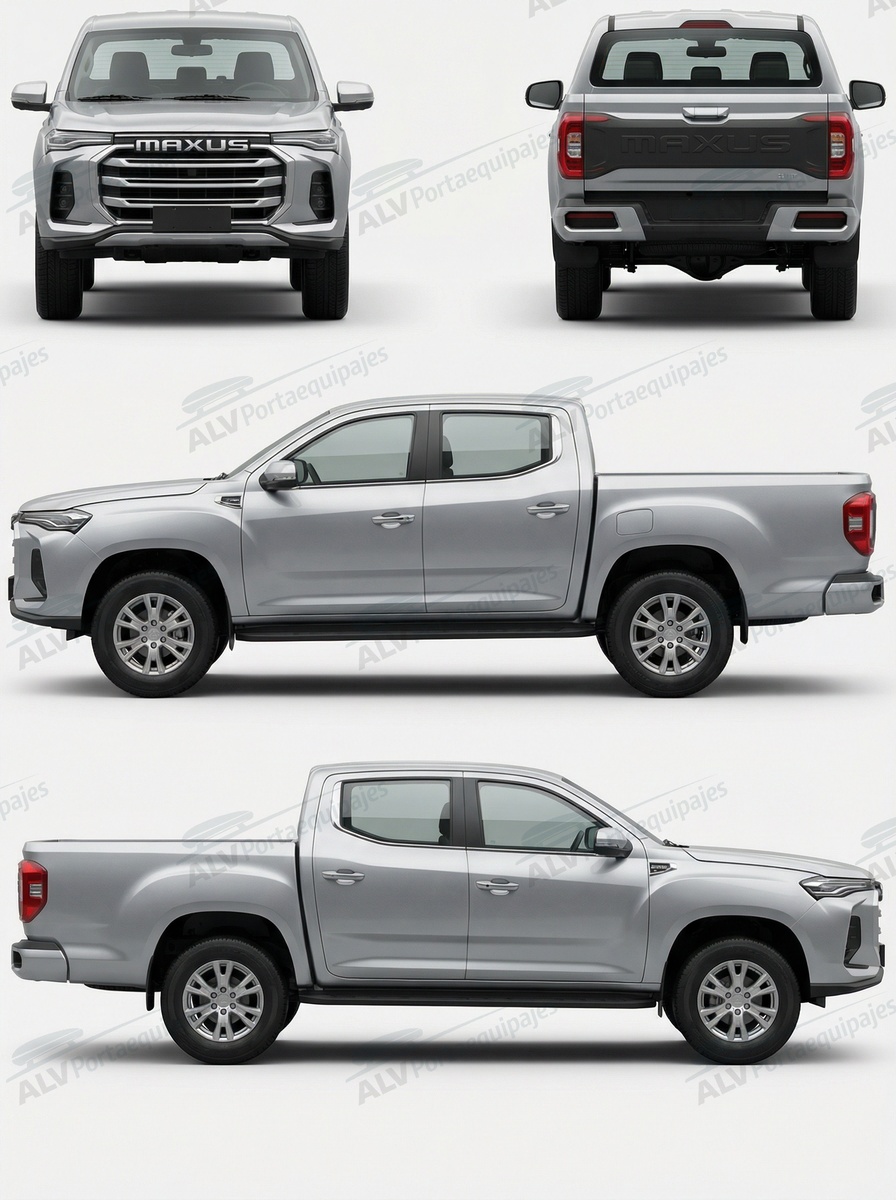 Maxus T60 MAX cabina doble (techo normal) (2025-->)